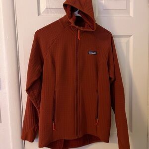 Women’s Patagonia R2 TechFace Hoody (Size: Small, Color: Rust)